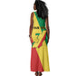 Personalized Republique du Congo Tank Maxi Dress Coat Of Arms African Pattern - African Pride
