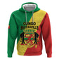 Personalized Republique du Congo Zip Hoodie Coat Of Arms African Pattern - African Pride