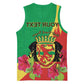 Personalized Congo-Brazzaville National Day Basketball Jersey Coat Of Arms With Map - African Pride