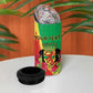 Personalized Congo-Brazzaville National Day 4 in 1 Can Cooler Tumbler Coat Of Arms With Map - African Pride