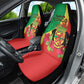 Personalized Congo-Brazzaville National Day Car Seat Cover Coat Of Arms With Map - African Pride