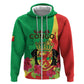 Personalized Congo-Brazzaville National Day Hoodie Coat Of Arms With Map - African Pride