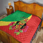 Personalized Congo-Brazzaville National Day Quilt Coat Of Arms With Map - African Pride