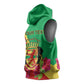 Personalized Congo-Brazzaville National Day Sleeveless Hoodie Coat Of Arms With Map - African Pride