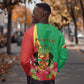 Personalized Congo-Brazzaville National Day Sweatshirt Coat Of Arms With Map - African Pride