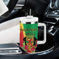 Personalized Congo-Brazzaville National Day Tumbler With Handle Coat Of Arms With Map - African Pride