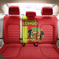 Republique du Congo Football Back Car Seat Cover Go Ba Diabulu ya Mbwaki Red Color - African Pride