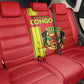 Republique du Congo Football Back Car Seat Cover Go Ba Diabulu ya Mbwaki Red Color - African Pride