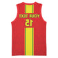 Custom Republique du Congo Football Basketball Jersey Go Ba Diabulu ya Mbwaki Red Color - African Pride