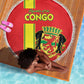 Republique du Congo Football Beach Blanket Go Ba Diabulu ya Mbwaki Red Color - African Pride