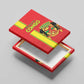 Republique du Congo Football Canvas Wall Art Go Ba Diabulu ya Mbwaki Red Color - African Pride