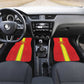 Republique du Congo Football Car Mats Go Ba Diabulu ya Mbwaki Red Color - African Pride