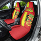 Republique du Congo Football Car Seat Cover Go Ba Diabulu ya Mbwaki Red Color - African Pride