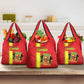 Republique du Congo Football Grocery Bag Go Ba Diabulu ya Mbwaki Red Color - African Pride