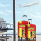 Republique du Congo Football Luggage Cover Go Ba Diabulu ya Mbwaki Red Color - African Pride