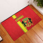 Republique du Congo Football Rubber Doormat Go Ba Diabulu ya Mbwaki Red Color - African Pride