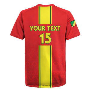 Custom Republique du Congo Football Rugby Jersey Go Ba Diabulu ya Mbwaki Red Color - African Pride