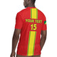 Custom Republique du Congo Football Rugby Jersey Go Ba Diabulu ya Mbwaki Red Color - African Pride