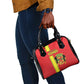 Republique du Congo Football Shoulder Handbag Go Ba Diabulu ya Mbwaki Red Color - African Pride