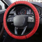 Republique du Congo Football Steering Wheel Cover Go Ba Diabulu ya Mbwaki Red Color - African Pride