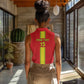 Custom Republique du Congo Football Women Sleeveless Polo Shirt Go Ba Diabulu ya Mbwaki Red Color - African Pride