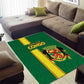 Republique du Congo Football Area Rug Go Ba Diabulu ya Mbwaki Green Color - African Pride