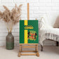 Republique du Congo Football Canvas Wall Art Go Ba Diabulu ya Mbwaki Green Color - African Pride