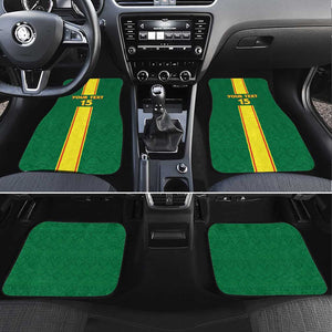 Republique du Congo Football Car Mats Go Ba Diabulu ya Mbwaki Green Color - African Pride
