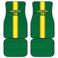 Republique du Congo Football Car Mats Go Ba Diabulu ya Mbwaki Green Color - African Pride
