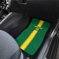 Republique du Congo Football Car Mats Go Ba Diabulu ya Mbwaki Green Color - African Pride