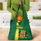 Republique du Congo Football Grocery Bag Go Ba Diabulu ya Mbwaki Green Color - African Pride