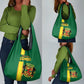 Republique du Congo Football Grocery Bag Go Ba Diabulu ya Mbwaki Green Color - African Pride