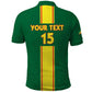Custom Republique du Congo Football Polo Shirt Go Ba Diabulu ya Mbwaki Green Color - African Pride