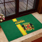Republique du Congo Football Rubber Doormat Go Ba Diabulu ya Mbwaki Green Color - African Pride