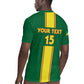 Custom Republique du Congo Football Rugby Jersey Go Ba Diabulu ya Mbwaki Green Color - African Pride