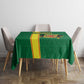 Republique du Congo Football Tablecloth Go Ba Diabulu ya Mbwaki Green Color - African Pride