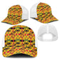 African Emaa Da Kente Pattern Baseball Net Cap - African Pride