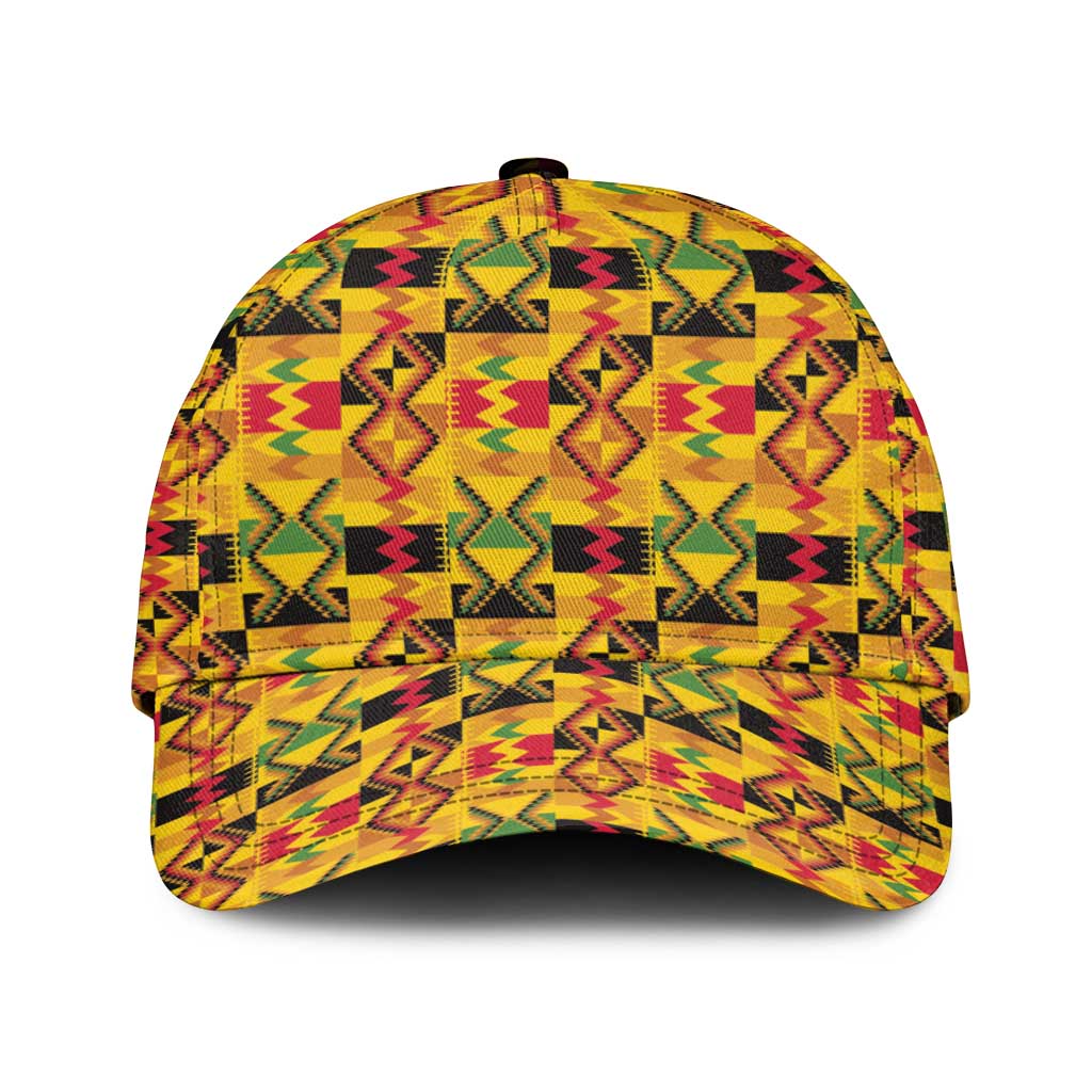 African Emaa Da Kente Pattern Classic Cap - African Pride