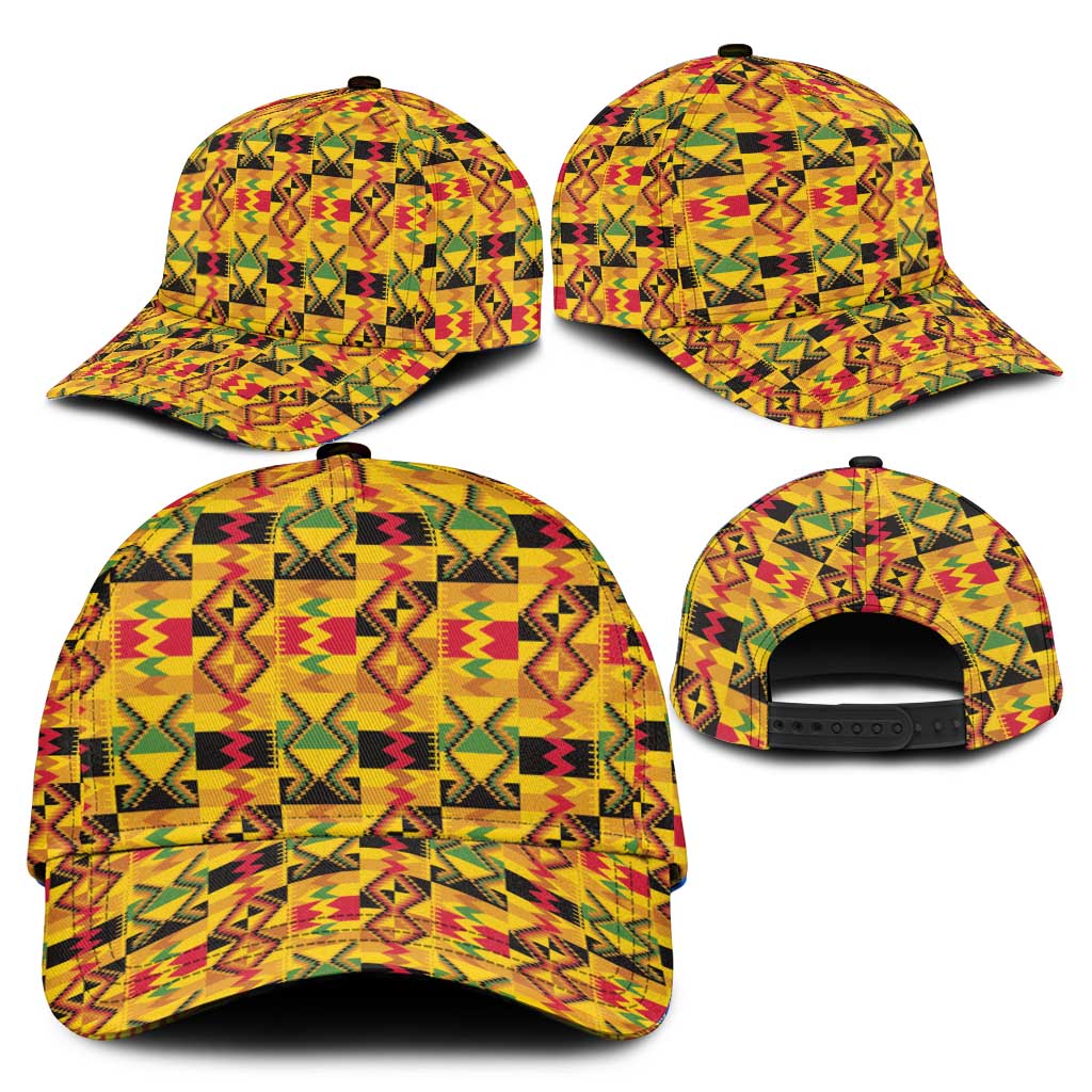 African Emaa Da Kente Pattern Classic Cap - African Pride