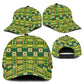 African Sika Fre Mogya Kente Pattern Classic Cap - African Pride