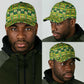 African Sika Fre Mogya Kente Pattern Classic Cap - African Pride