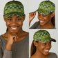African Sika Fre Mogya Kente Pattern Classic Cap - African Pride