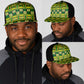 African Sika Fre Mogya Kente Pattern Mesh Trucker Cap - African Pride