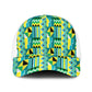 African Nkyinkyin Kente Pattern Baseball Net Cap - African Pride