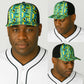 African Nkyinkyin Kente Pattern Baseball Net Cap - African Pride