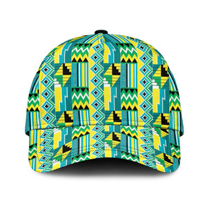 African Nkyinkyin Kente Pattern Classic Cap - African Pride