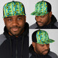 African Nkyinkyin Kente Pattern Mesh Trucker Cap - African Pride