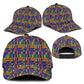 African Fathia Fata Nkrumah Kente Pattern Classic Cap - African Pride