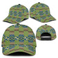 African Obaakofo Mmu Man Kente Pattern Classic Cap - African Pride