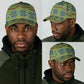 African Obaakofo Mmu Man Kente Pattern Classic Cap - African Pride